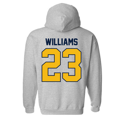 Northern Arizona - NCAA Women's Basketball : Kayla Williams - Classic Shersey Hooded Sweatshirt-1