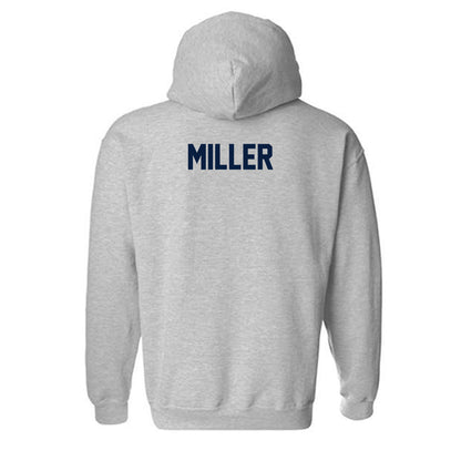 Northern Arizona - NCAA Women's Swimming & Diving : Abbie Miller - Classic Shersey Hooded Sweatshirt-1