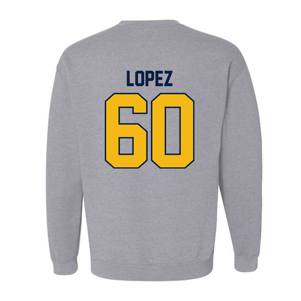 Northern Arizona - NCAA Football : John-Alexander Lopez - Classic Shersey Crewneck Sweatshirt-1