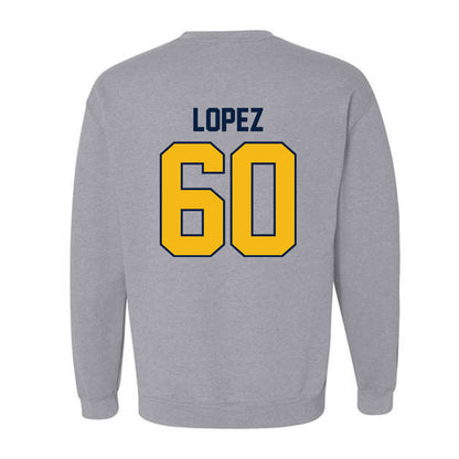 Northern Arizona - NCAA Football : John-Alexander Lopez - Classic Shersey Crewneck Sweatshirt-1