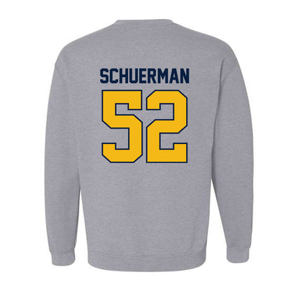 Northern Arizona - NCAA Football : Griffin Schuerman - Classic Shersey Crewneck Sweatshirt-1