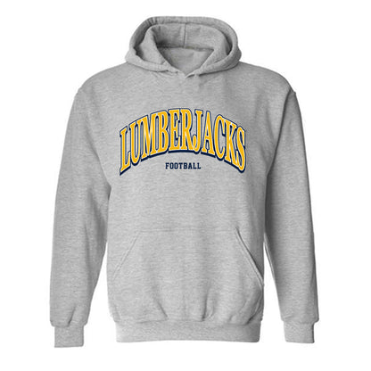 Northern Arizona - NCAA Football : Joseph Ramirez - Classic Shersey Hooded Sweatshirt-0