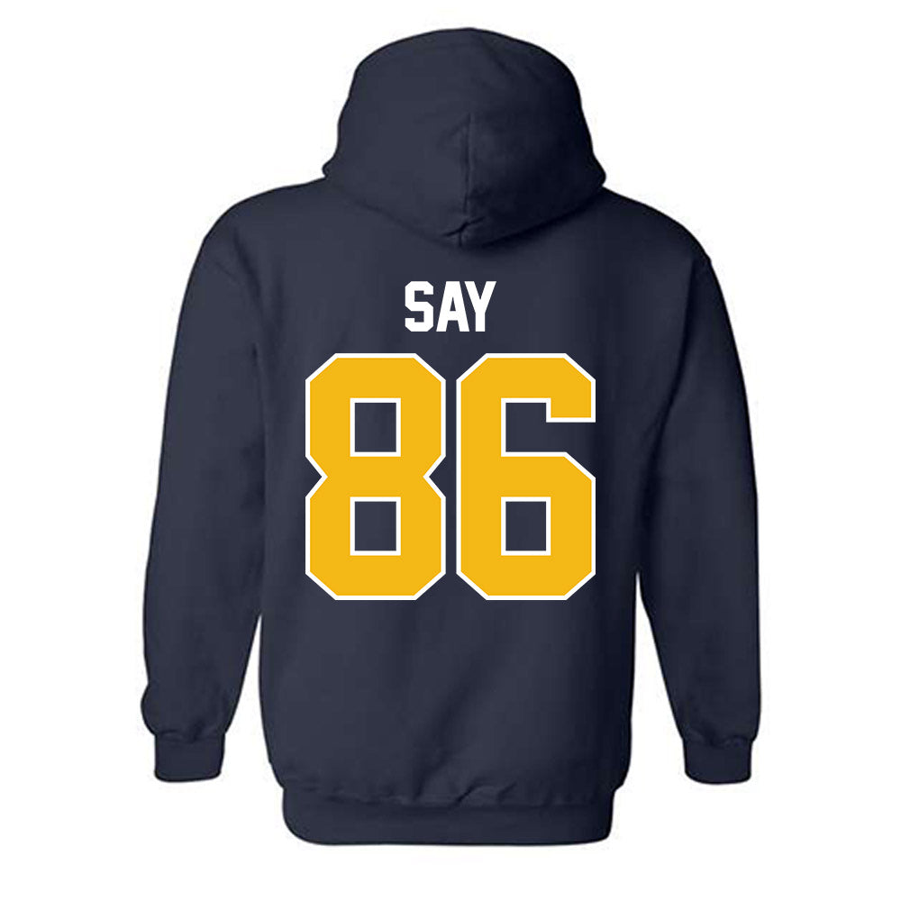 Northern Arizona - NCAA Football : Kody Say - Classic Shersey Hooded Sweatshirt