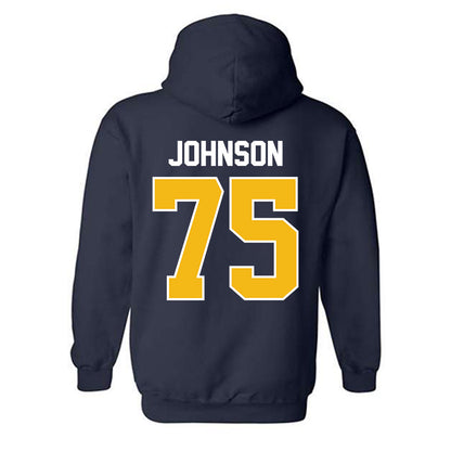 Northern Arizona - NCAA Football : Corey Johnson - Classic Shersey Hooded Sweatshirt