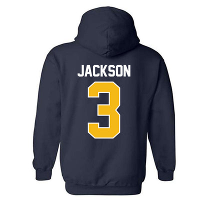 Northern Arizona - NCAA Men's Basketball : Jayden Jackson - Classic Shersey Hooded Sweatshirt