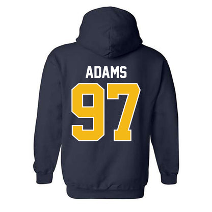 Northern Arizona - NCAA Football : Marcus Adams - Classic Shersey Hooded Sweatshirt-1