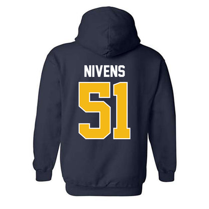 Northern Arizona - NCAA Football : Bobby Nivens - Classic Shersey Hooded Sweatshirt