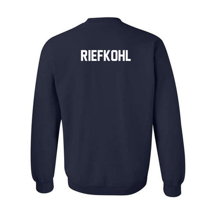 Northern Arizona - NCAA Men's Track & Field : Trig Riefkohl - Classic Shersey Crewneck Sweatshirt-1