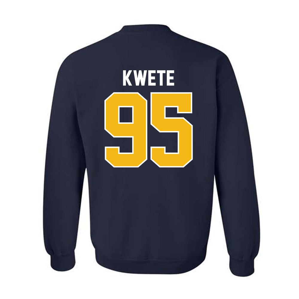 Northern Arizona - NCAA Football : Richard Kwete - Classic Shersey Crewneck Sweatshirt