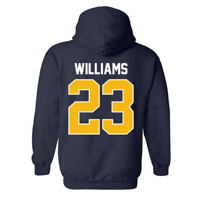Northern Arizona - NCAA Women's Basketball : Kayla Williams - Classic Shersey Hooded Sweatshirt-1