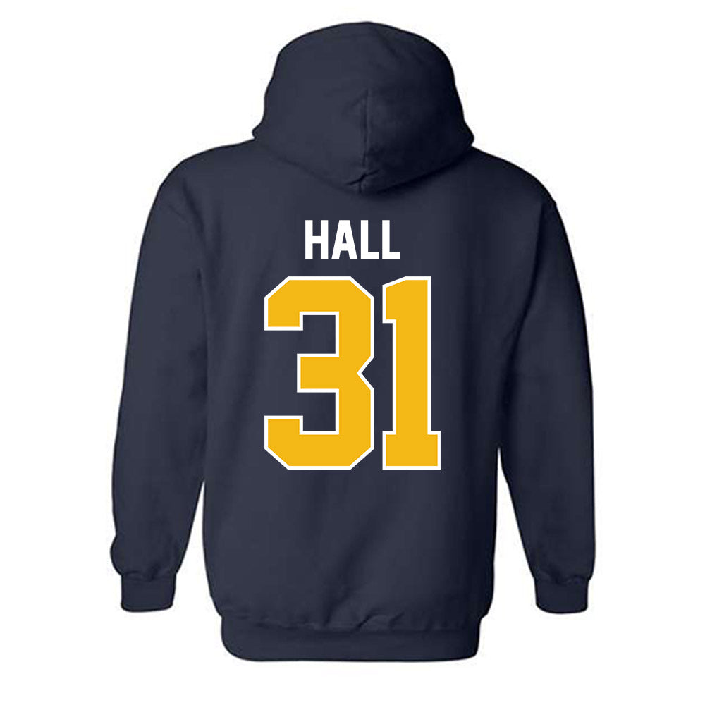 Northern Arizona - NCAA Football : James Hall - Classic Shersey Hooded Sweatshirt