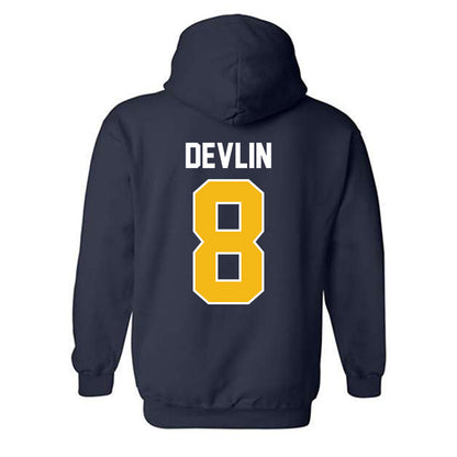 Northern Arizona - NCAA Women's Volleyball : Peyton Devlin - Classic Shersey Hooded Sweatshirt-1