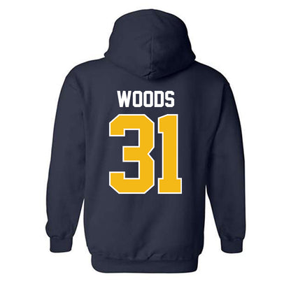 Northern Arizona - NCAA Football : Thaddeus Woods - Classic Shersey Hooded Sweatshirt