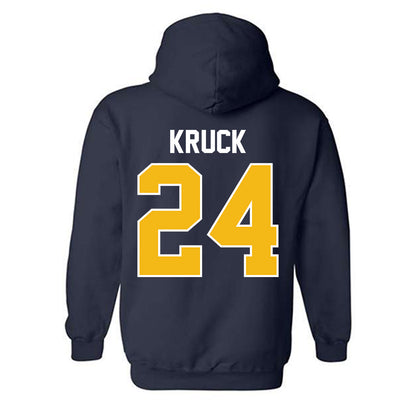 Northern Arizona - NCAA Football : Kyler Kruck - Classic Shersey Hooded Sweatshirt