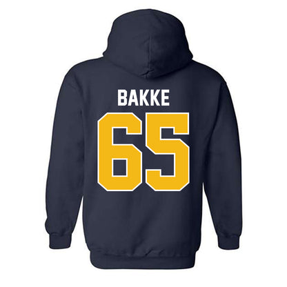 Northern Arizona - NCAA Football : Brady Bakke - Classic Shersey Hooded Sweatshirt-1