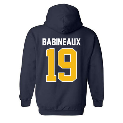Northern Arizona - NCAA Football : Cam Babineaux - Classic Shersey Hooded Sweatshirt-1
