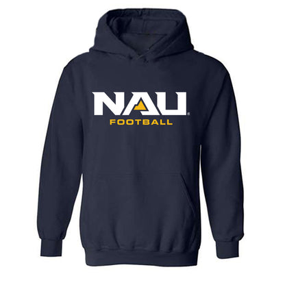 Northern Arizona - NCAA Football : Joseph Ramirez - Classic Shersey Hooded Sweatshirt-0