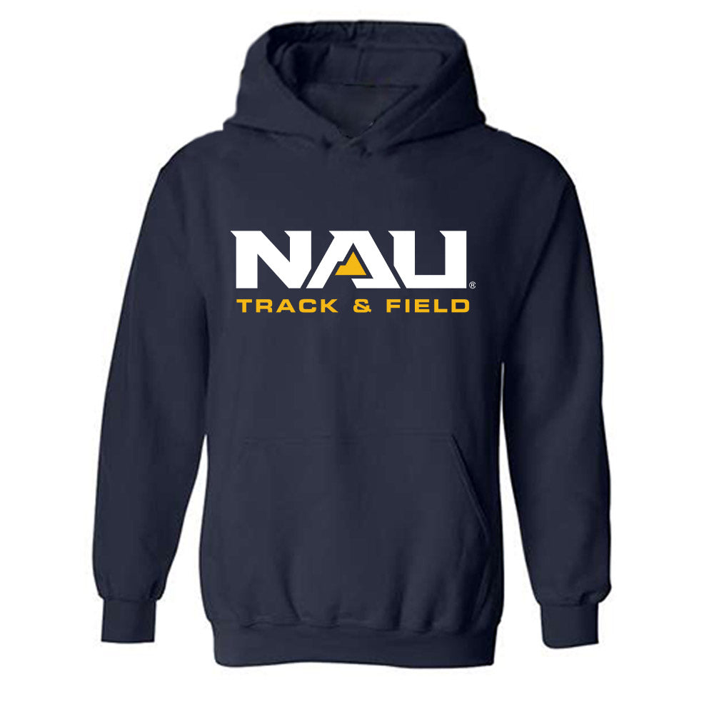 Northern Arizona - NCAA Men's Track & Field : Garret Bernt - Classic Shersey Hooded Sweatshirt-0