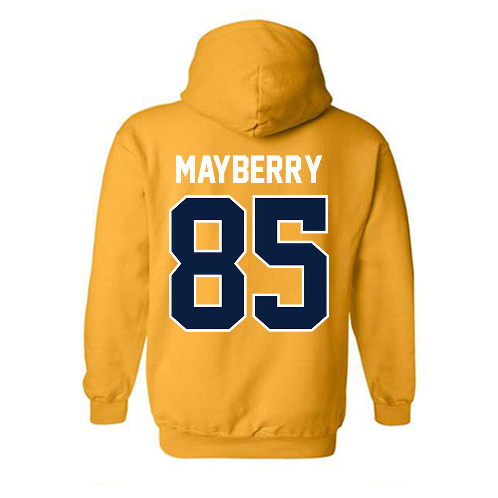 Northern Arizona - NCAA Football : Javery Mayberry - Classic Shersey Hooded Sweatshirt-1