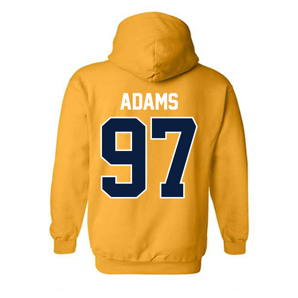 Northern Arizona - NCAA Football : Marcus Adams - Classic Shersey Hooded Sweatshirt-1