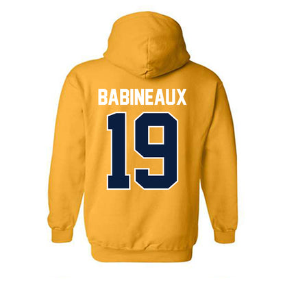 Northern Arizona - NCAA Football : Cam Babineaux - Classic Shersey Hooded Sweatshirt-1