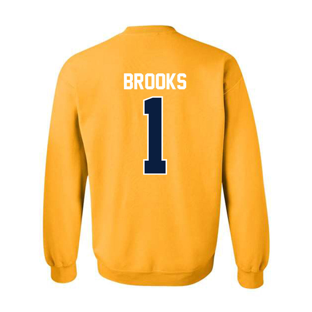 Northern Arizona - NCAA Football : Ta'ir Brooks - Classic Shersey Crewneck Sweatshirt