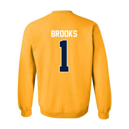 Northern Arizona - NCAA Football : Ta'ir Brooks - Classic Shersey Crewneck Sweatshirt