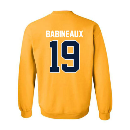 Northern Arizona - NCAA Football : Cam Babineaux - Classic Shersey Crewneck Sweatshirt-1