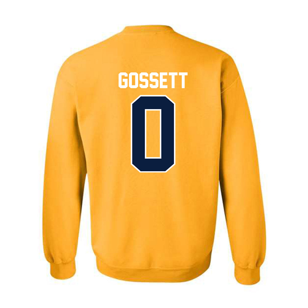 Northern Arizona - NCAA Football : QuRan Gossett - Classic Shersey Crewneck Sweatshirt-1