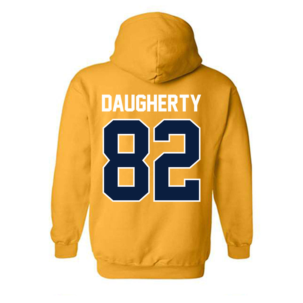 Northern Arizona - NCAA Football : Hayden Daugherty - Classic Shersey Hooded Sweatshirt-1