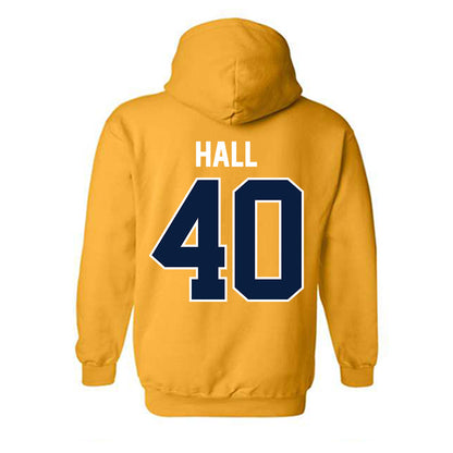 Northern Arizona - NCAA Football : Cory Hall - Classic Shersey Hooded Sweatshirt-1