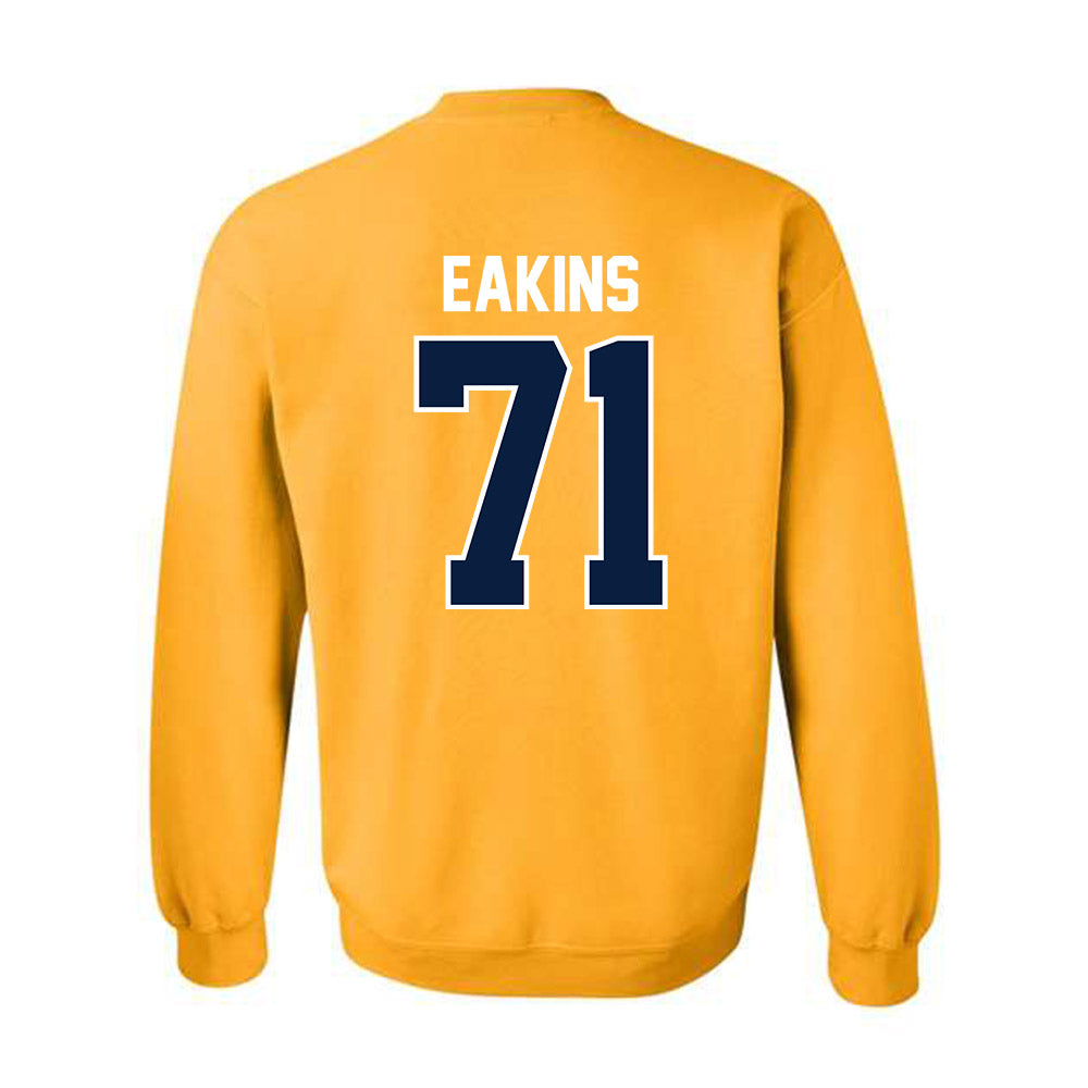 Northern Arizona - NCAA Football : Steven Eakins - Classic Shersey Crewneck Sweatshirt-1