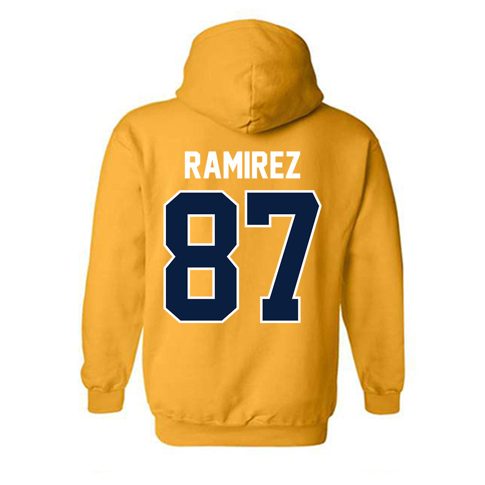 Northern Arizona - NCAA Football : Joseph Ramirez - Classic Shersey Hooded Sweatshirt-1