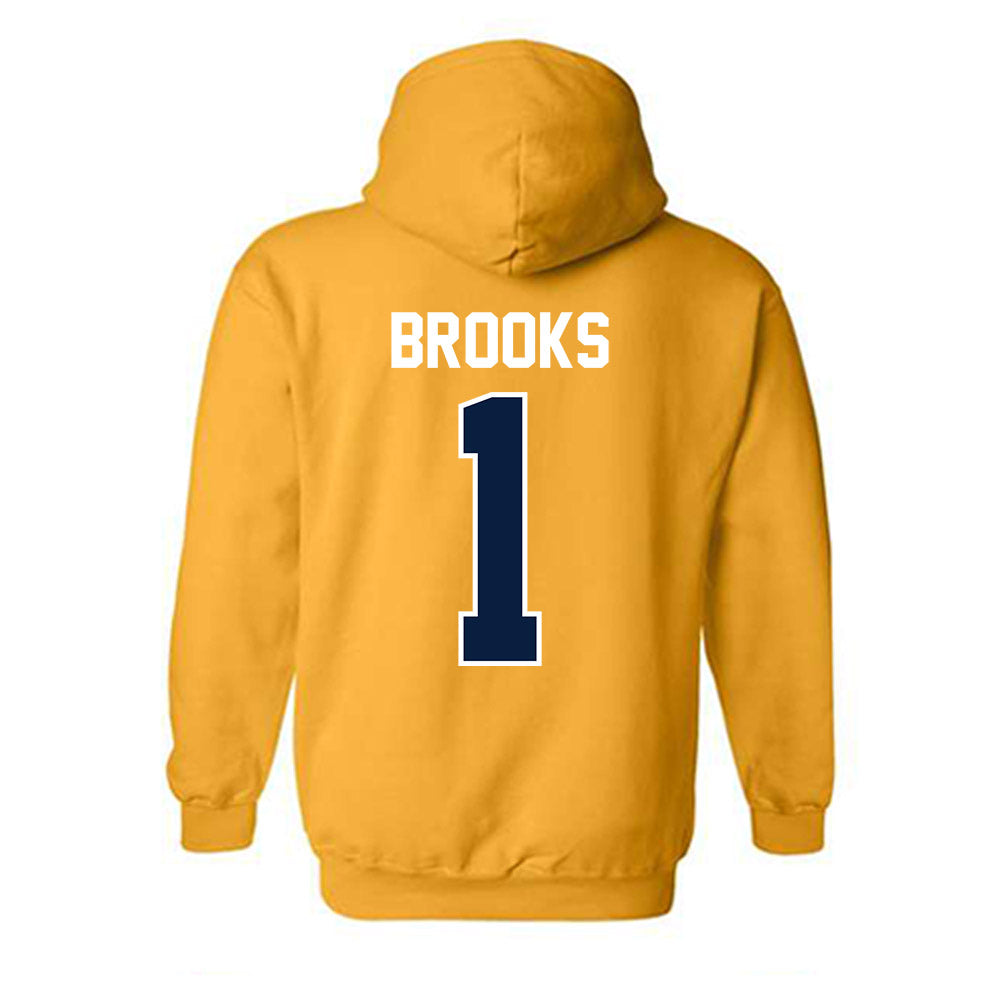 Northern Arizona - NCAA Football : Ta'ir Brooks - Classic Shersey Hooded Sweatshirt