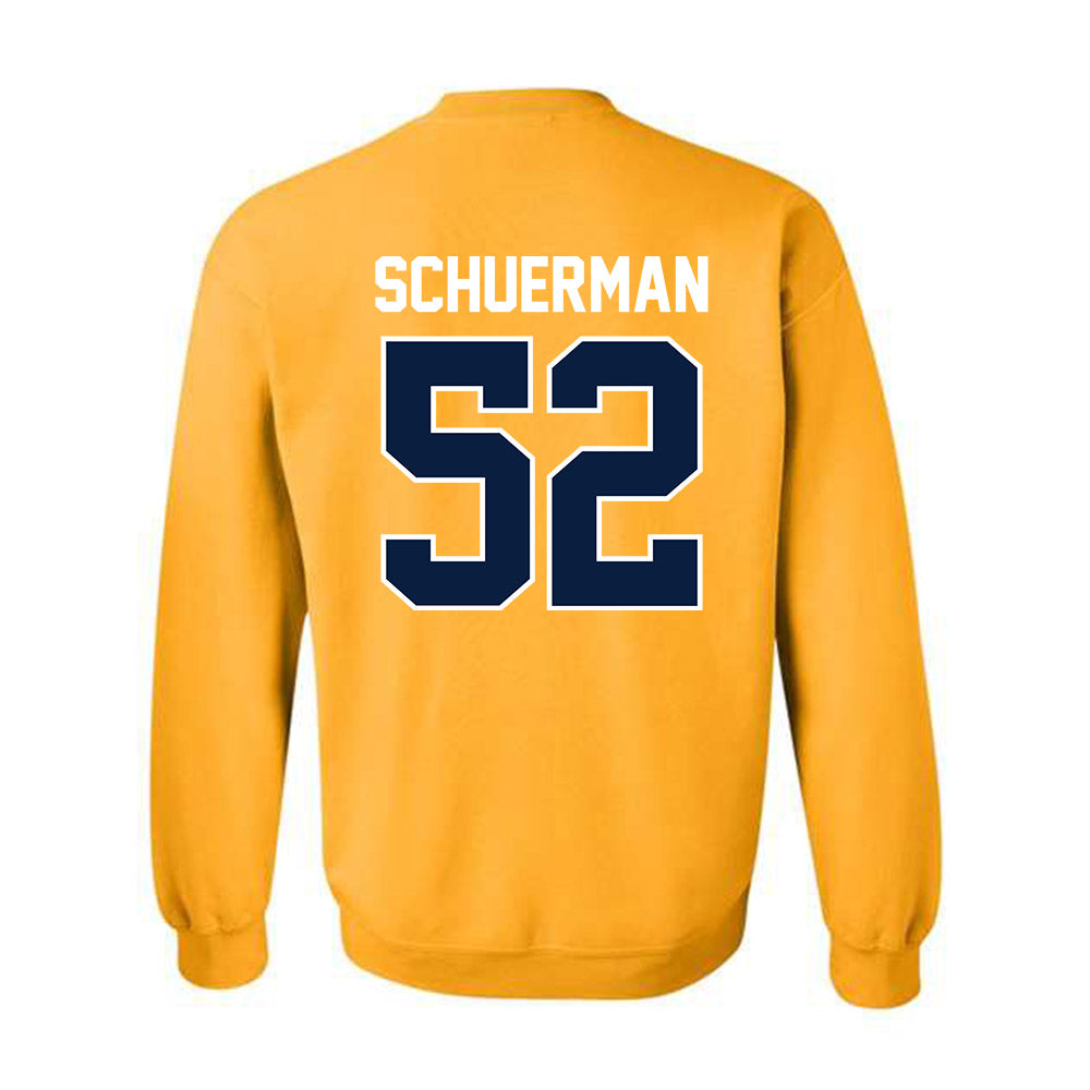 Northern Arizona - NCAA Football : Griffin Schuerman - Classic Shersey Crewneck Sweatshirt-1