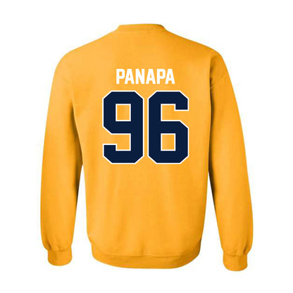 Northern Arizona - NCAA Football : Connor Panapa - Classic Shersey Crewneck Sweatshirt-1