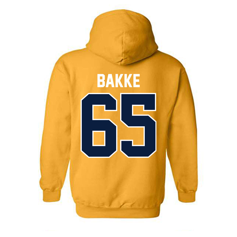 Northern Arizona - NCAA Football : Brady Bakke - Classic Shersey Hooded Sweatshirt-1