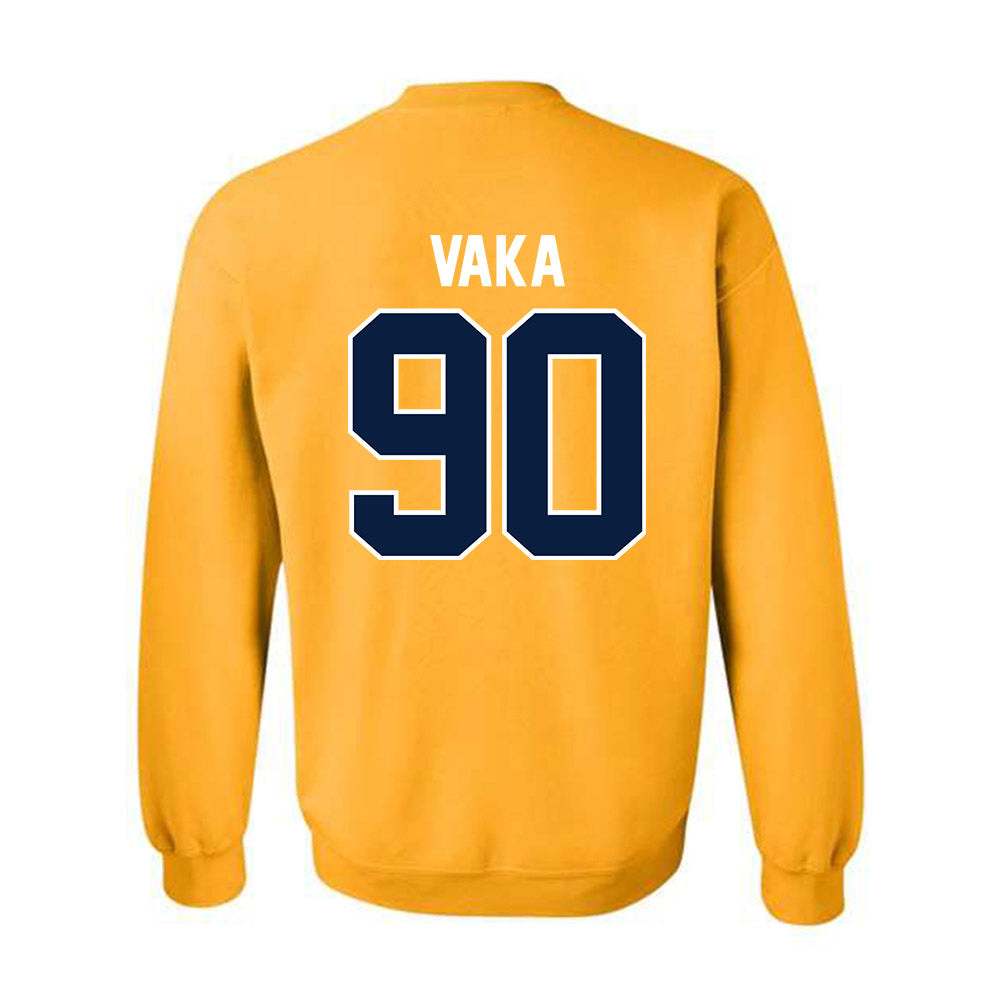 Northern Arizona - NCAA Football : Victory Vaka - Classic Shersey Crewneck Sweatshirt