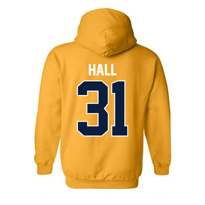 Northern Arizona - NCAA Football : James Hall - Classic Shersey Hooded Sweatshirt