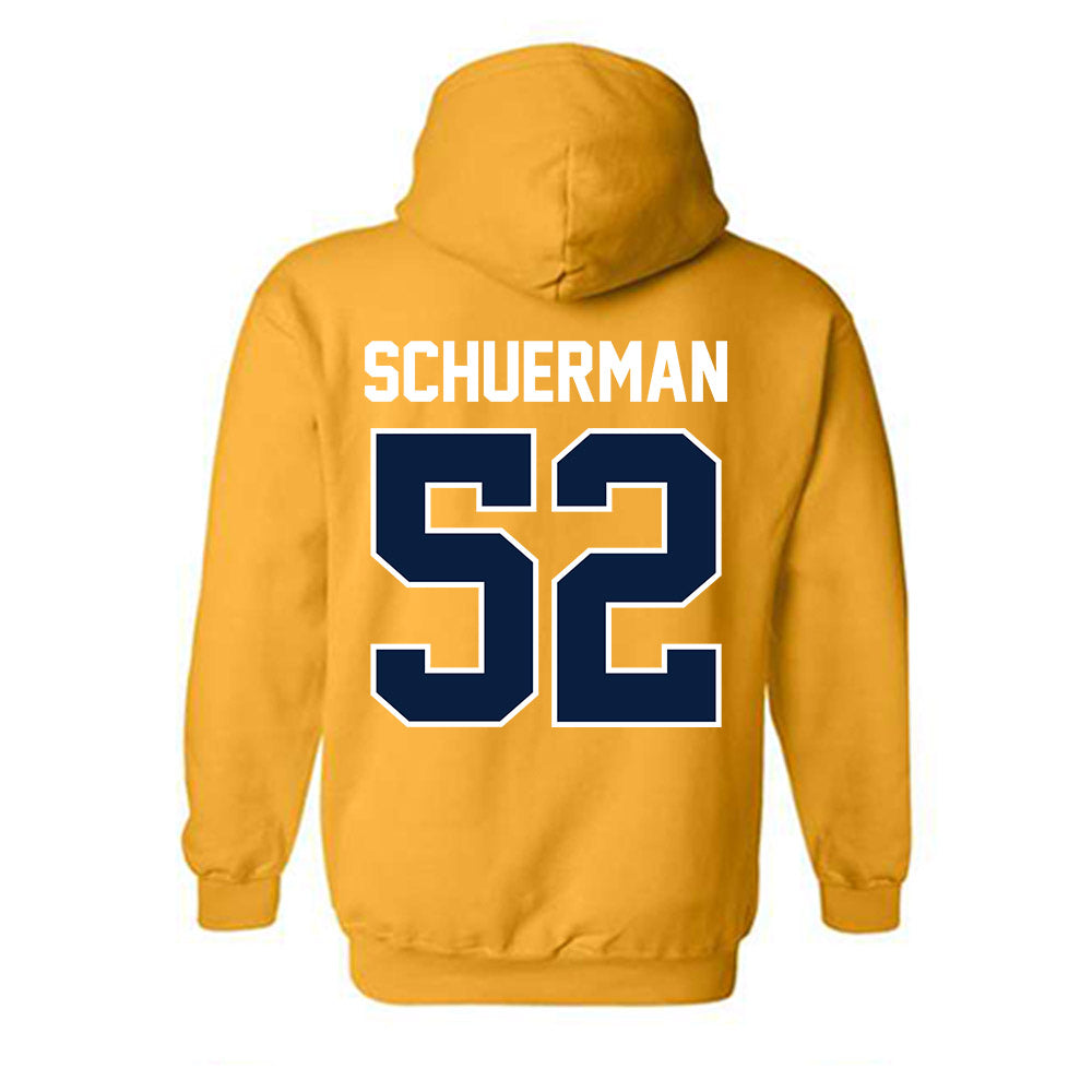 Northern Arizona - NCAA Football : Griffin Schuerman - Classic Shersey Hooded Sweatshirt-1