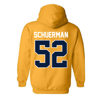Northern Arizona - NCAA Football : Griffin Schuerman - Classic Shersey Hooded Sweatshirt-1