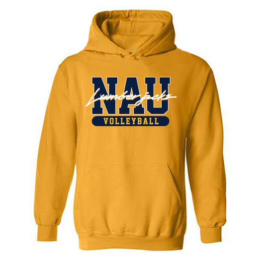 Northern Arizona - NCAA Women's Volleyball : Ella Hosfeld - Classic Shersey Hooded Sweatshirt-0
