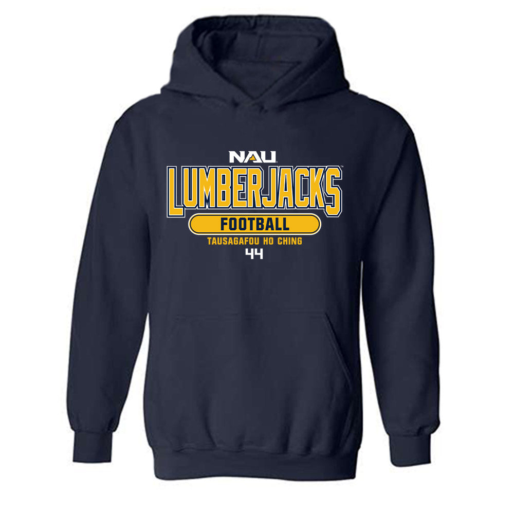 Northern Arizona - NCAA Football : Tausagafou Ho Ching - Classic Fashion Shersey Hooded Sweatshirt