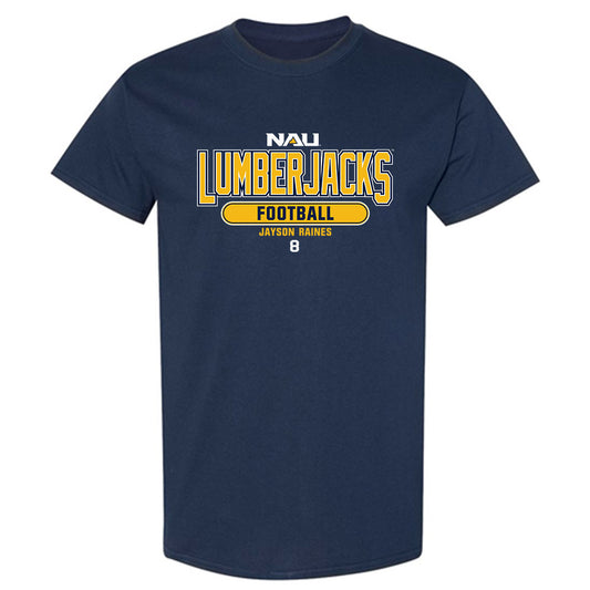 Northern Arizona - NCAA Football : Jayson Raines - Classic Fashion Shersey T-Shirt-0