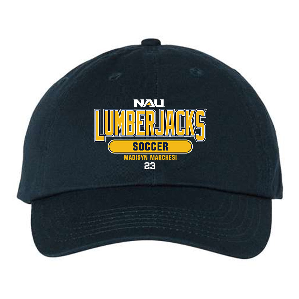 Northern Arizona - NCAA Women's Soccer : Madisyn Marchesi - Dad Hat-0