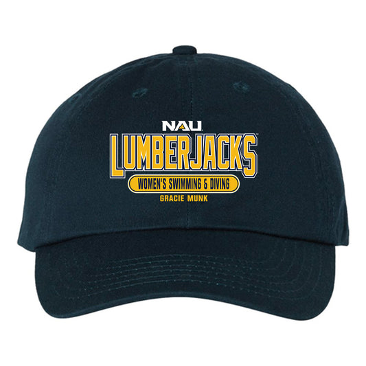 Northern Arizona - NCAA Women's Swimming & Diving : Gracie Munk - Dad Hat