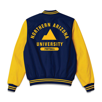 Northern Arizona - NCAA Football : Connor Panapa - Bomber Jacket-1