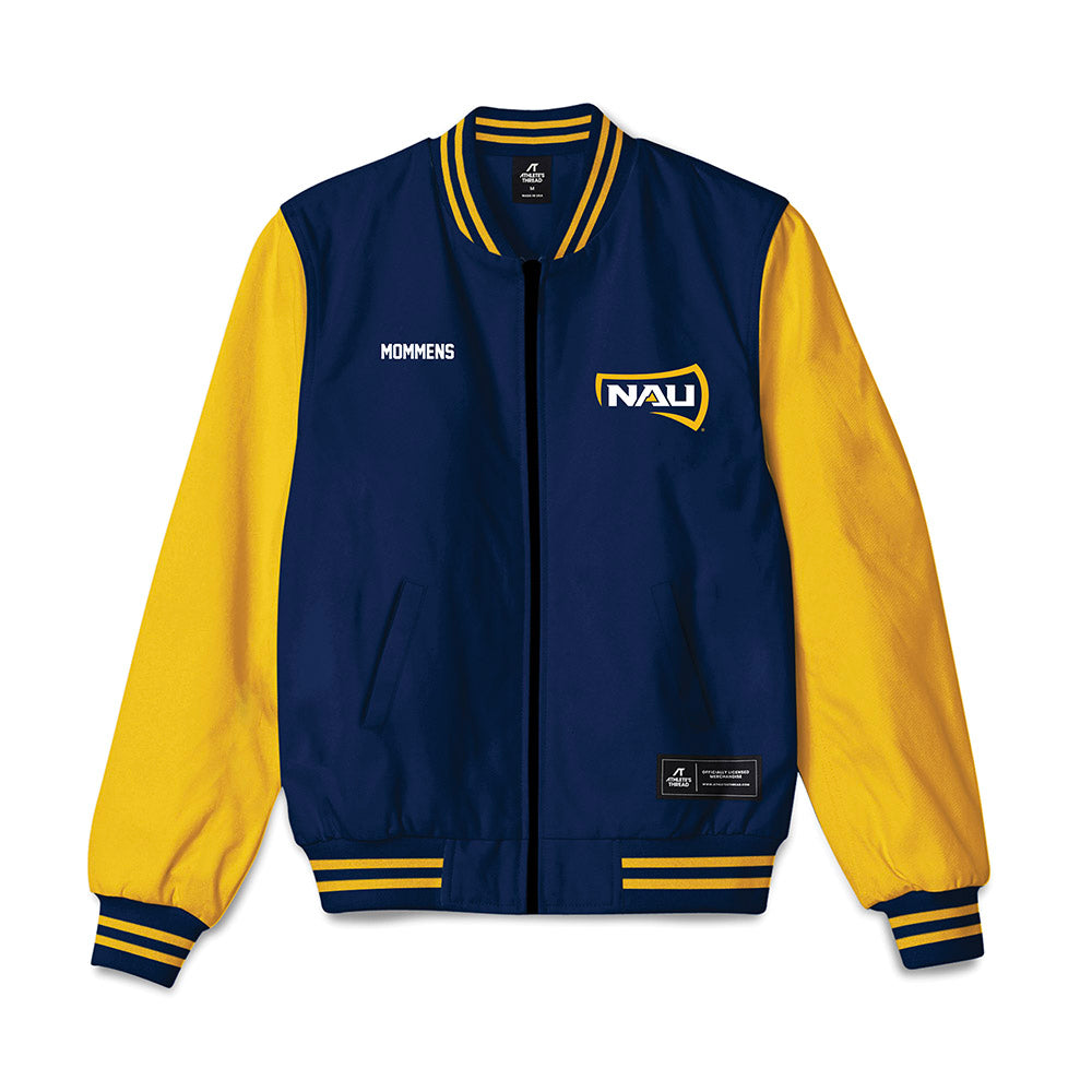 Northern Arizona - NCAA Men's Track & Field : Grayson Mommens - Bomber Jacket-0