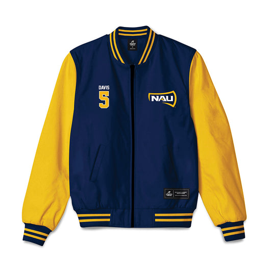 Northern Arizona - NCAA Women's Volleyball : Taryn Davis - Bomber Jacket-0