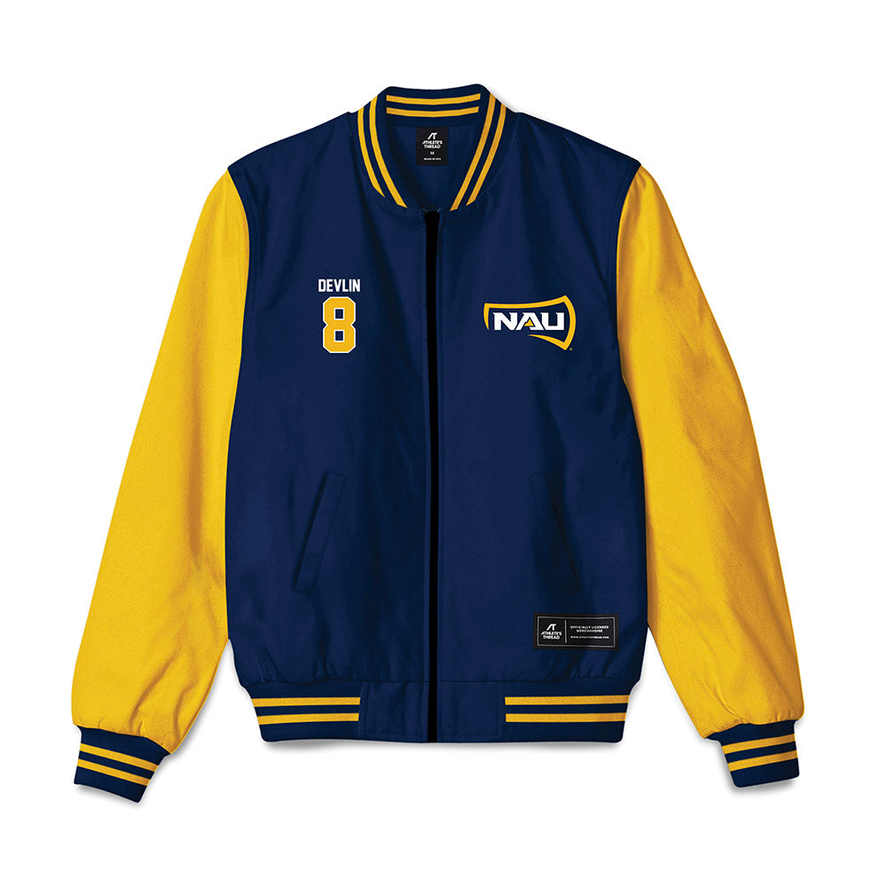 Northern Arizona - NCAA Women's Volleyball : Peyton Devlin - Bomber Jacket-0